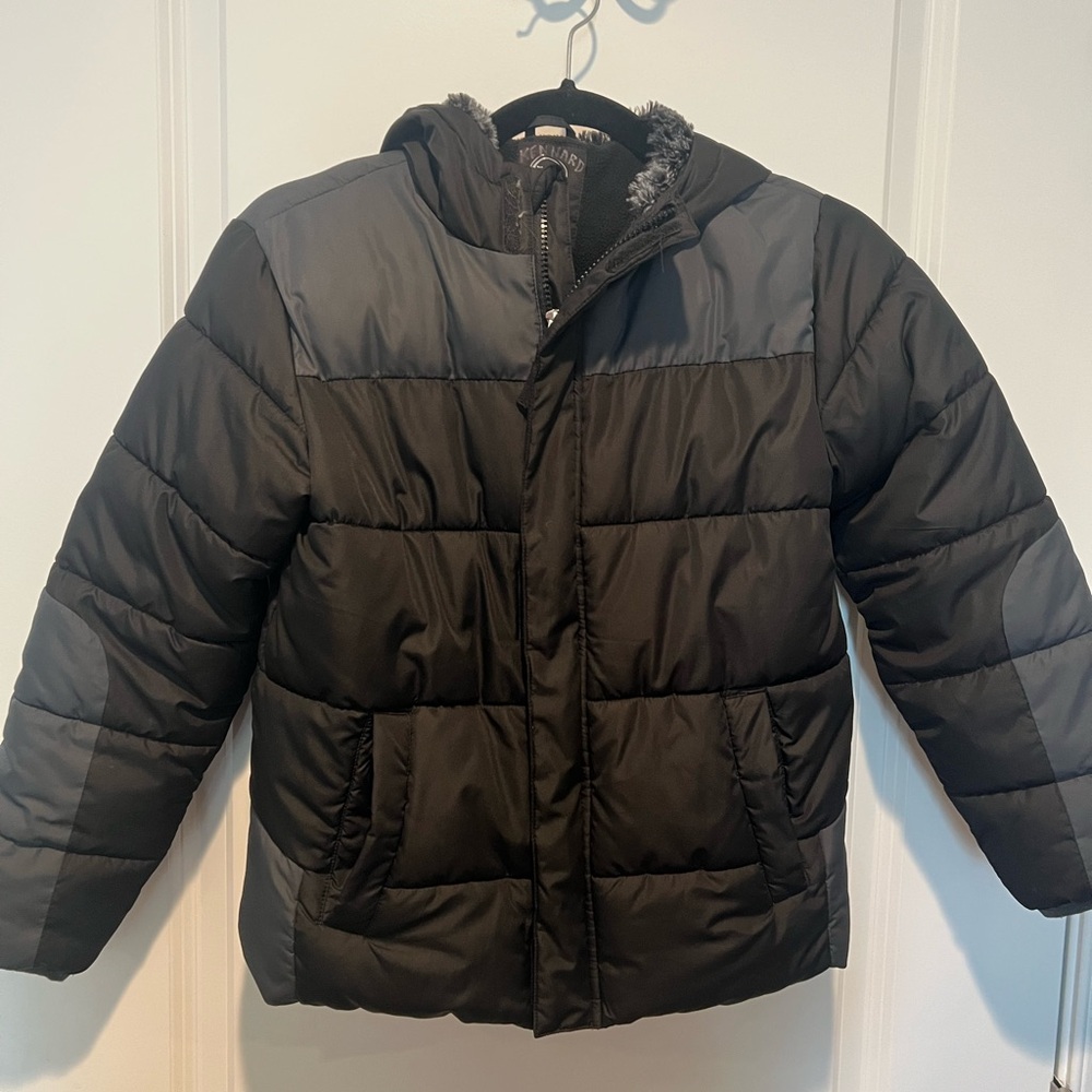 Boys Medium 8 Warm Winter Jacket with Hood
